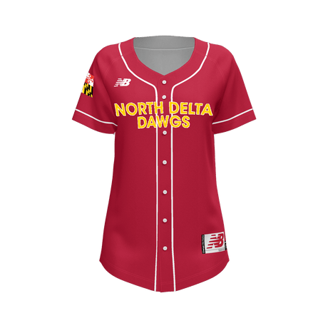New Balance Prowess Full Button Jersey League Outfitters