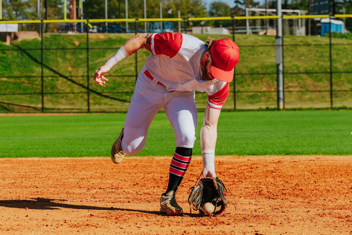 Pear Sox Double Play Knee-High Performance Baseball / Softball Socks