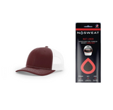 Richardson 112 Trucker Hat with NoSweat Hat Liner Combo