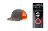 Richardson 112 Trucker Hat with NoSweat Hat Liner Combo