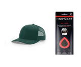Richardson 112 Trucker Hat with NoSweat Hat Liner Combo