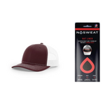 Richardson 112 Trucker Hat with NoSweat Hat Liner Combo