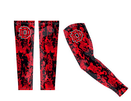 League Outfitters Fully Sublimated Custom Arm Sleeves pair Team All Sport Arm Sleeves