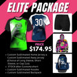 Volleyball Elite Uniform Package Team Volleyball Uniform Package