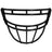 Schutt F7-ROPO-DW-NB Titanium Facemasks Schutt