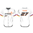 League Outfitters Custom Sublimated Full Button Jersey Team Baseball Jerseys