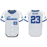 League Outfitters Custom Sublimated Full Button Jersey Team Baseball Jerseys