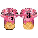 League Outfitters Custom Sublimated Full Button Jersey Team Baseball Jerseys