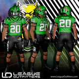 Custom Elite Reversible Football Jerseys League Outfitters