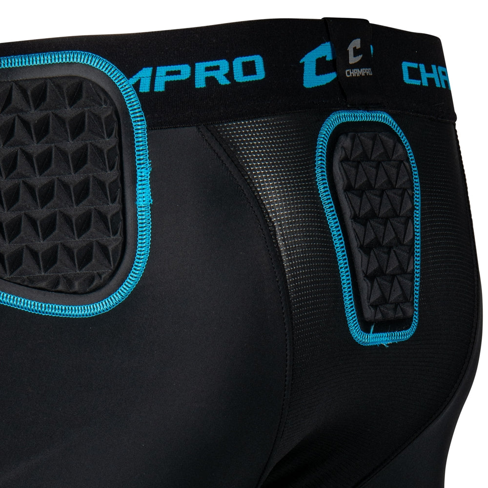 Champro Men's Bull Rush 5-Pad Football Girdle Football Girdles Adult