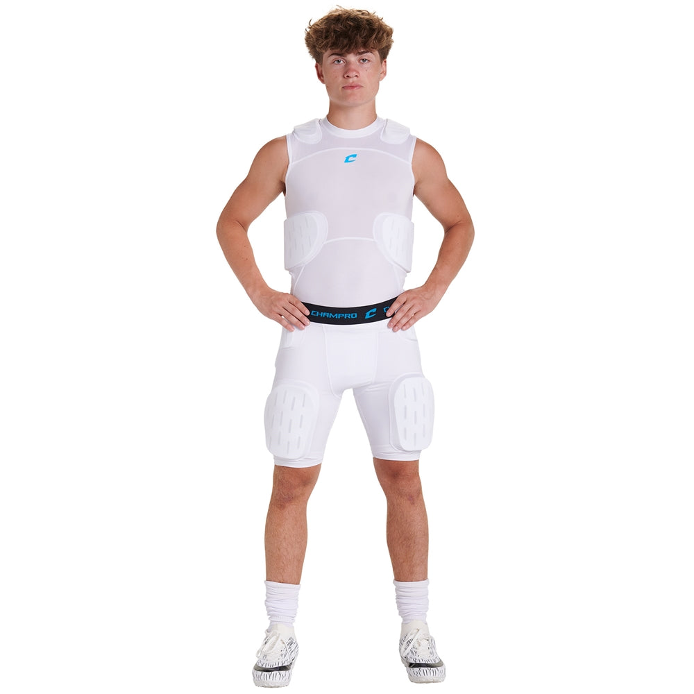 Champro Men's Formation 2.0 5-Pad Football Girdle Football Girdles Adult