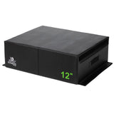 Champion Sports Foam Plyo Box Exercise & Wellness Functional Training Plyometrics
