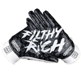 Battle Adult Filthy Rich Football Gloves Battle