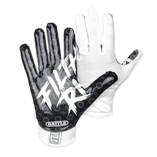 Battle Adult Filthy Rich Football Gloves Battle