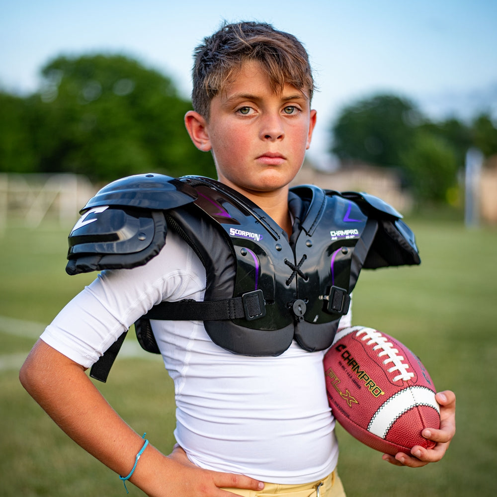 Champro Scorpion SC Youth Football Shoulder Pads