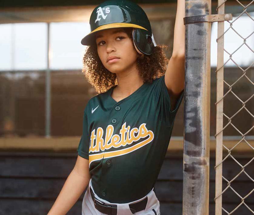 Nike Seattle Mariners Youth Institutional Full Button Jersey