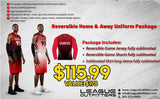 Free Throw Reversible Home & Away Premium Uniform Package League Outfitters