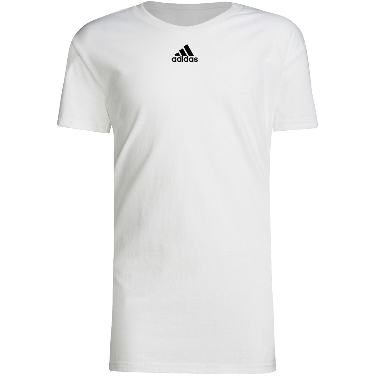 adidas Boys Short Sleeve Fresh Tee Blank/Logo adidas