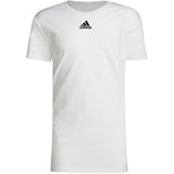 adidas Boys Short Sleeve Fresh Tee Blank/Logo adidas