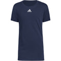 adidas Boys Short Sleeve Fresh Tee Blank/Logo adidas