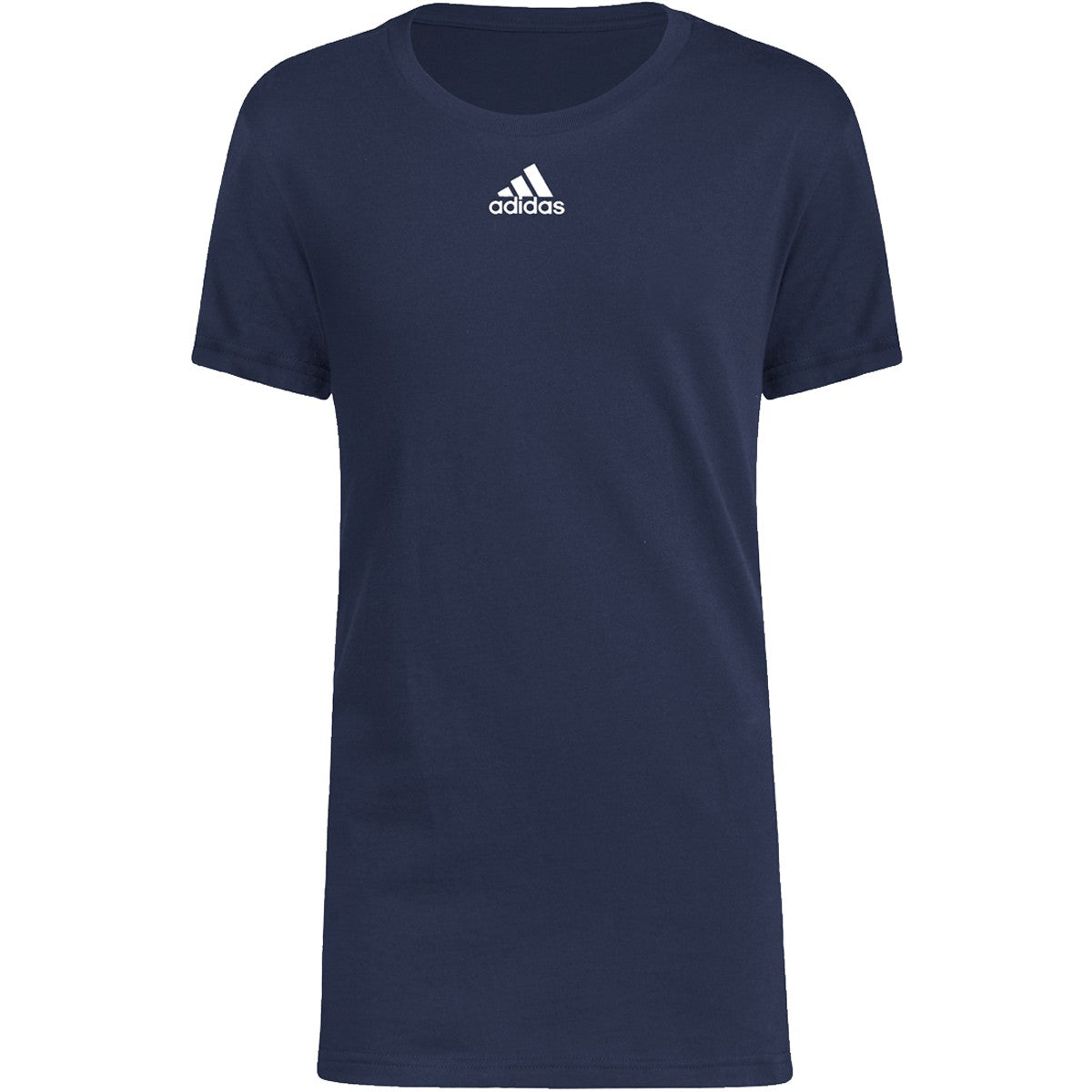adidas Boys Short Sleeve Fresh Tee Blank/Logo adidas
