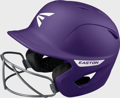 Easton Ghost Fastpitch Softball Batting Helmet With Softball Mask - Matte