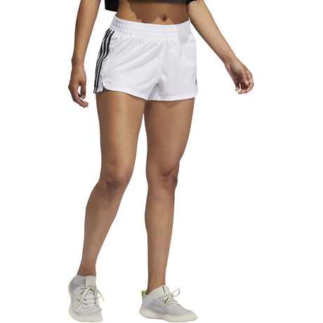 adidas Women's Pacer 3 Stripe Woven Shorts adidas