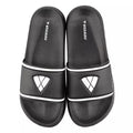 VIZARI Black SS' Soccer Slide Sandals For Adults and Teens