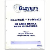 Markwort Glovers 30 Game Refill Scoresheet Baseball Accessories All