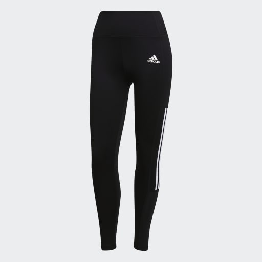 adidas Women's Training High-Rise 3-Stripes 7/8 Tights