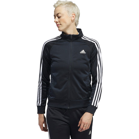 adidas Women's Warm-Up Tricot Slim 3-Stripes Track Jacket adidas