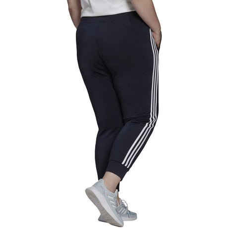 adidas Women's Tricot Slim Tapered 3-Stripe Track Pants Plus Size adidas