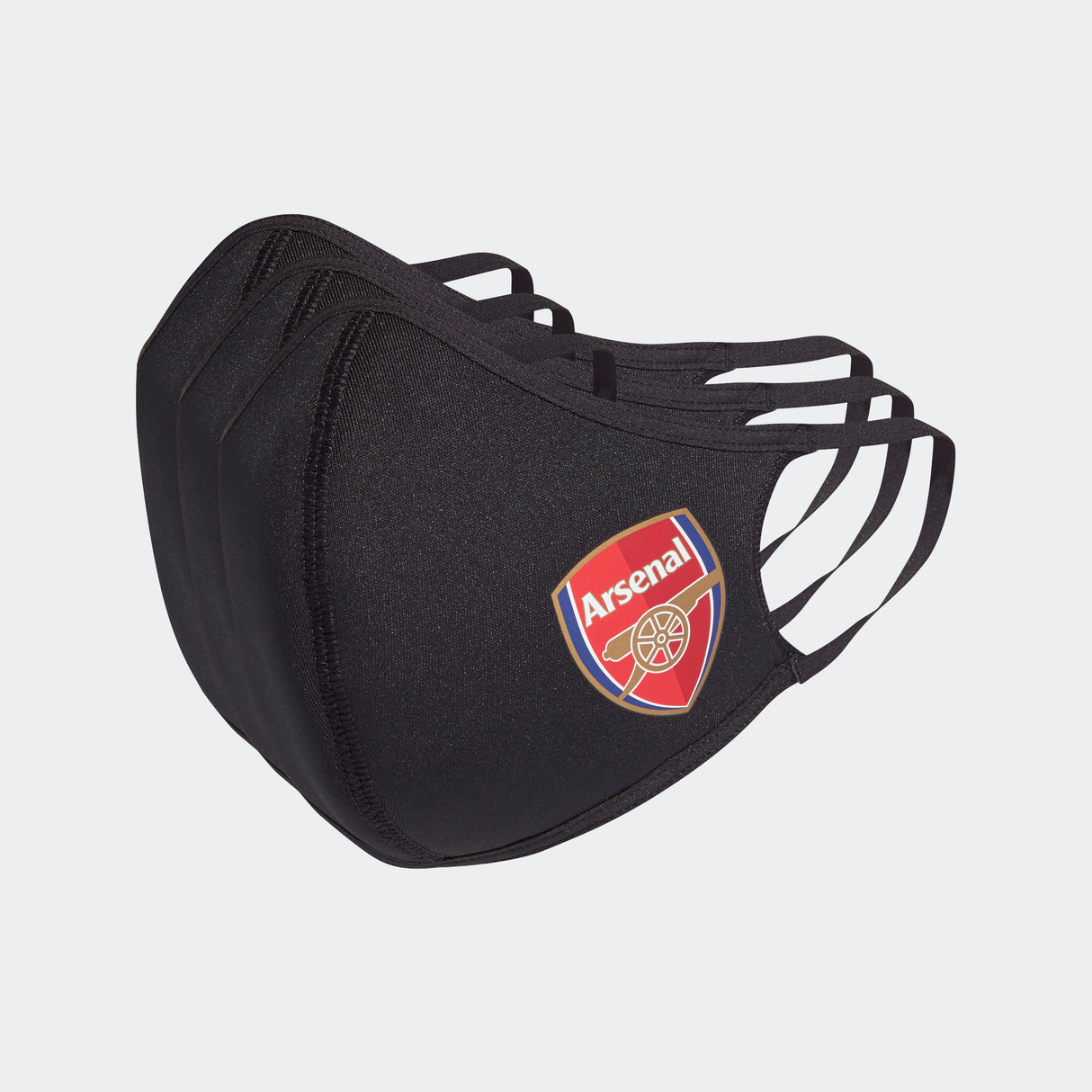 adidas Youth Arsenal Face Covers 3-Pack