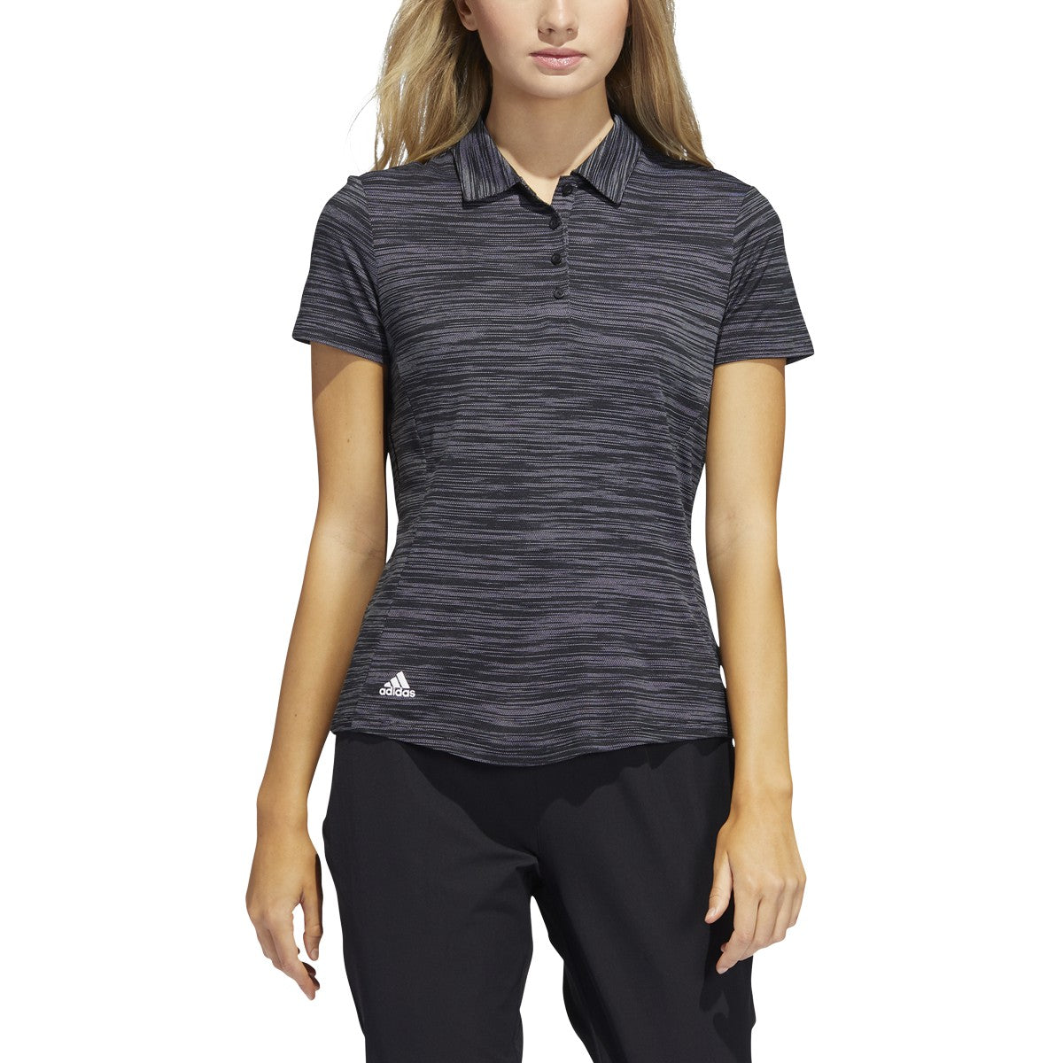 adidas Women's Space-Dyed Polo adidas