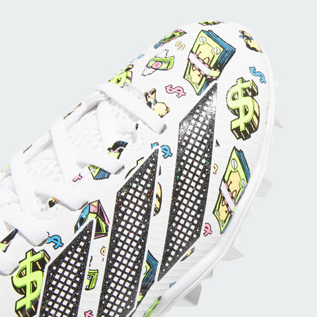 3/1 adidas Youth Adizero Impact.2 Money Molded Rubber Football Cleats-7