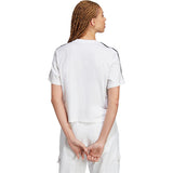adidas Women's Essentials 3-Stripes Single Jersey Crop Top adidas