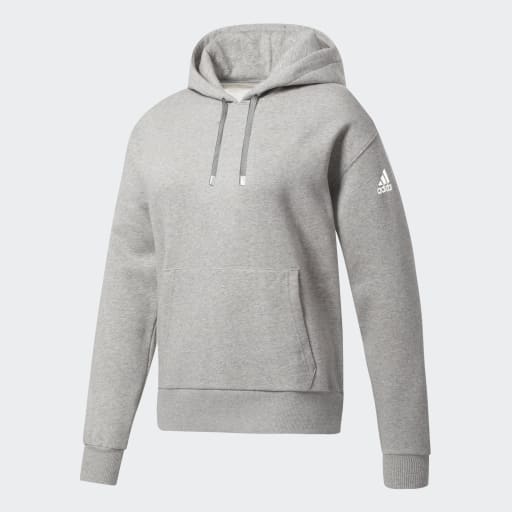 adidas Women's Fleece Hoodie Tall Womens Apparel Sweatshirts & Fleece