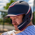 Champro HX Two-Tone Jaw Guard Baseball Batting Helmets All