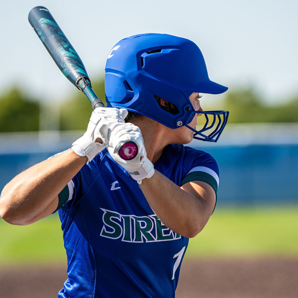 Champro Adult HXE Matte Softball Helmet with Facemask Softball Batting Helmets All