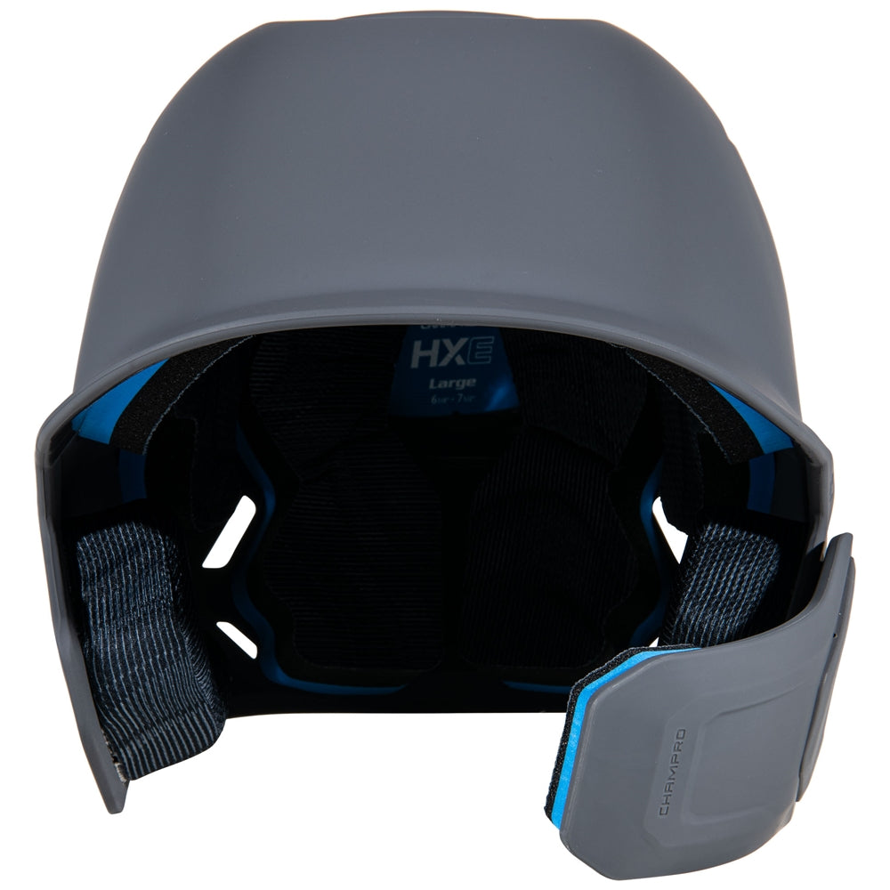 Champro HXE Matte Baseball Helmet with Jaw Guard