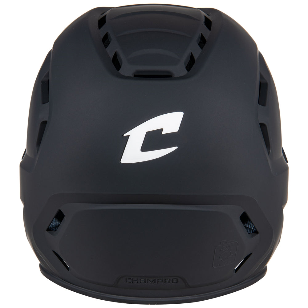 Champro HXE Matte Baseball Helmet with Jaw Guard