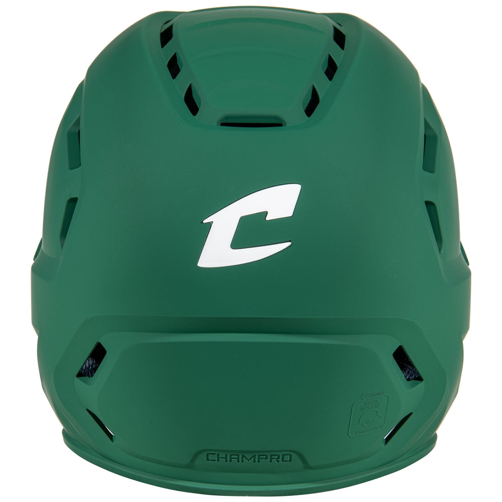 Champro HXE Matte Baseball Helmet with Jaw Guard