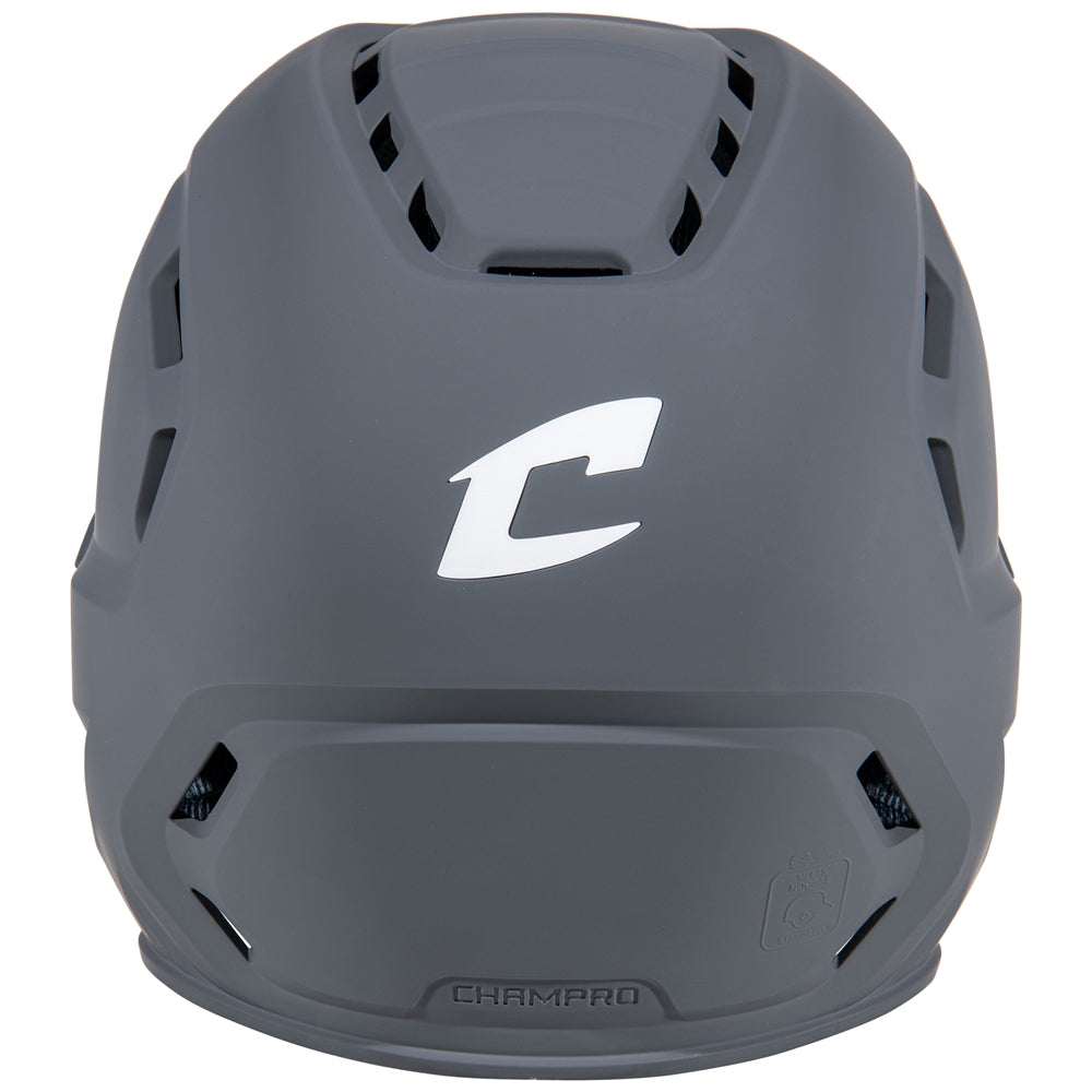 Champro HXE Matte Baseball Helmet with Jaw Guard
