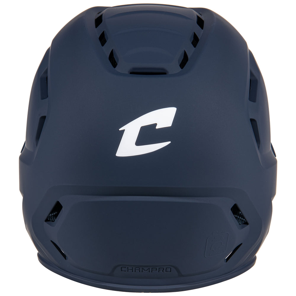 Champro HXE Matte Baseball Helmet with Jaw Guard