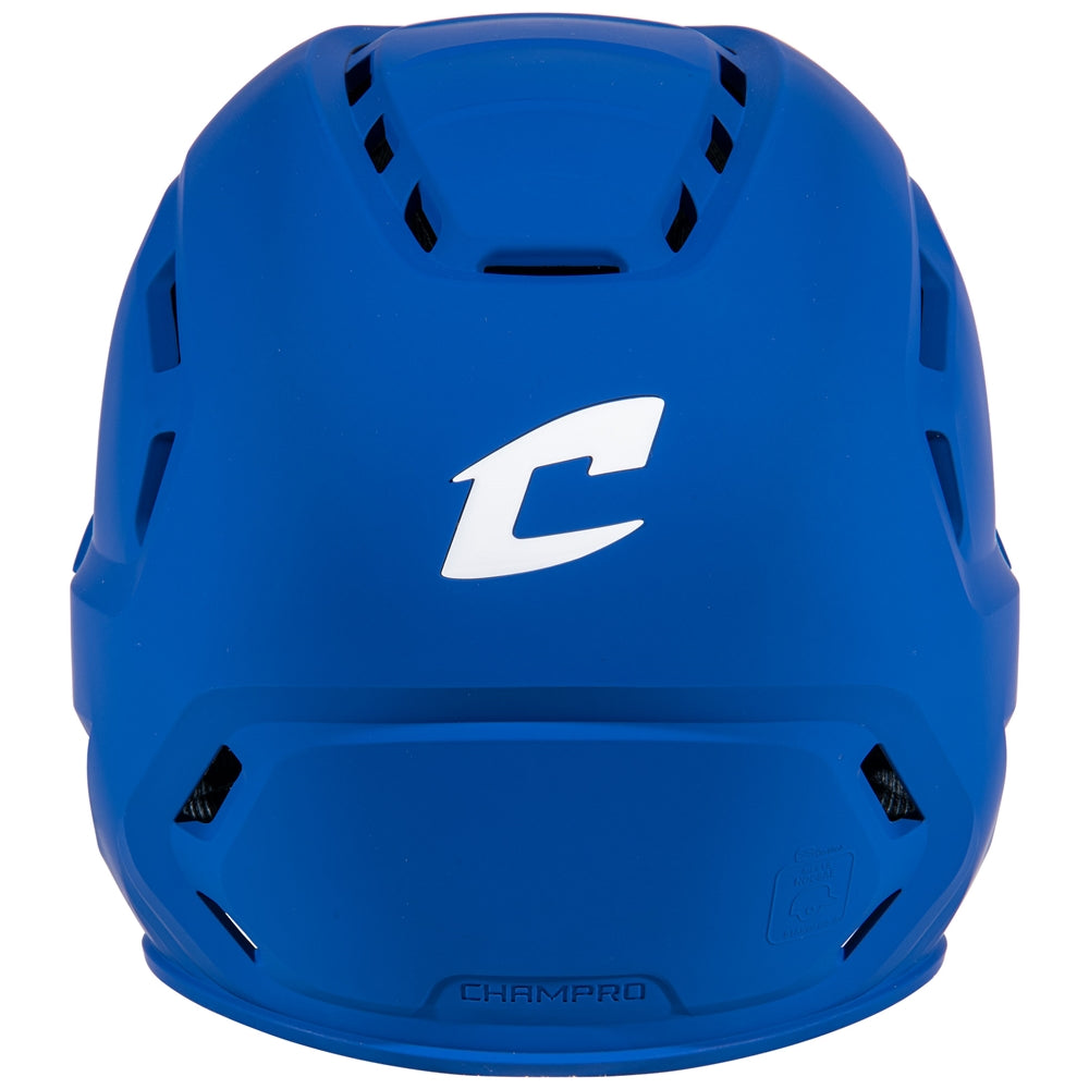 Champro HXE Matte Baseball Helmet with Jaw Guard
