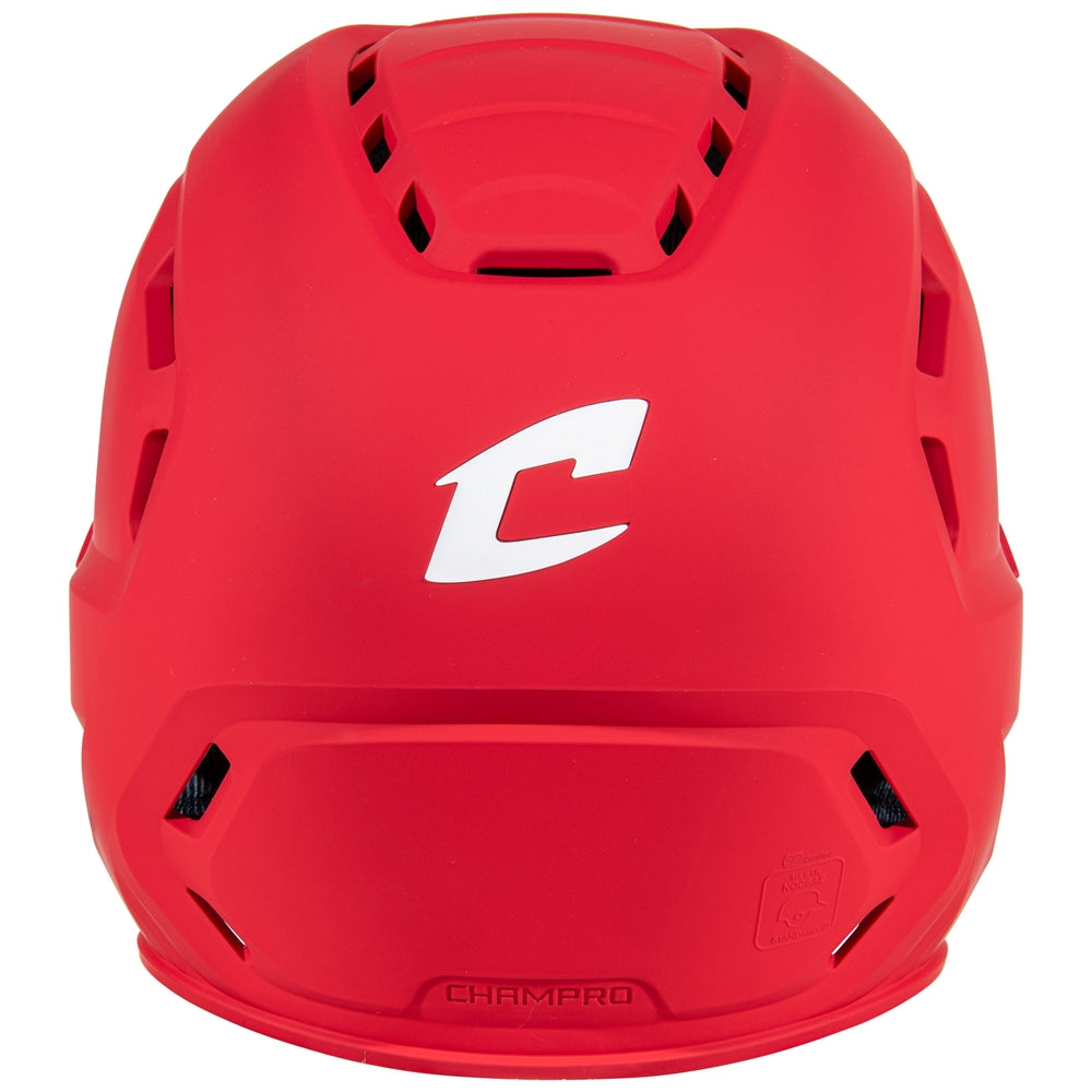 Champro HXE Matte Baseball Helmet with Jaw Guard