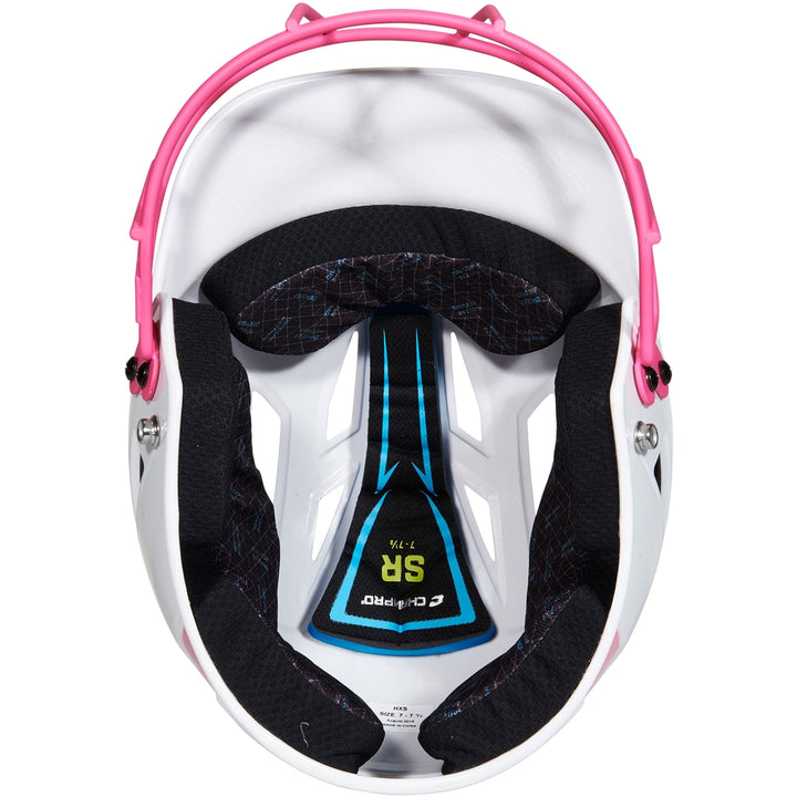 Champro Senior HX Rise Pro Softball Batting Helmet with Facemask