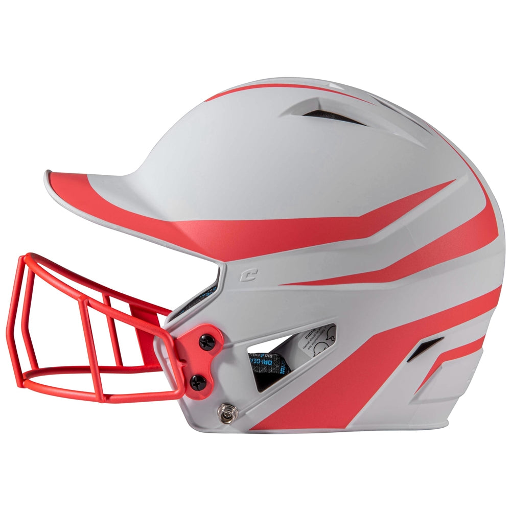 Champro Senior HX Rise Legend Batting Helmet with Facemask