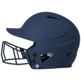 Champro Senior HX Rise Matte Batting Helmet with Facemask