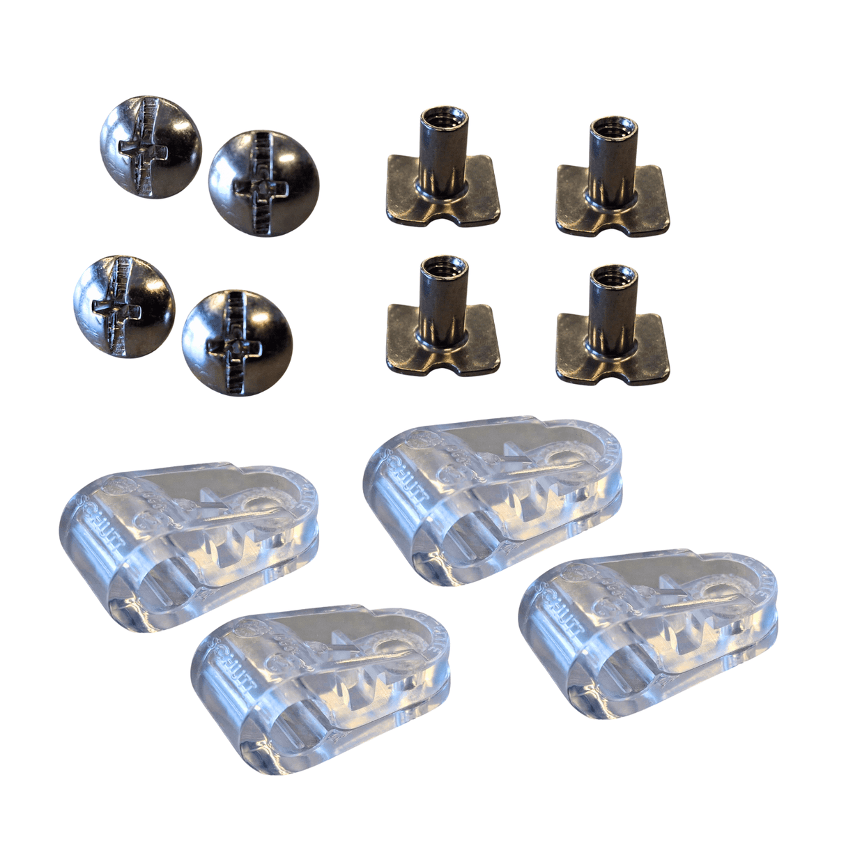 Schutt Football Helmet Facemask Hardware Kit (Set)